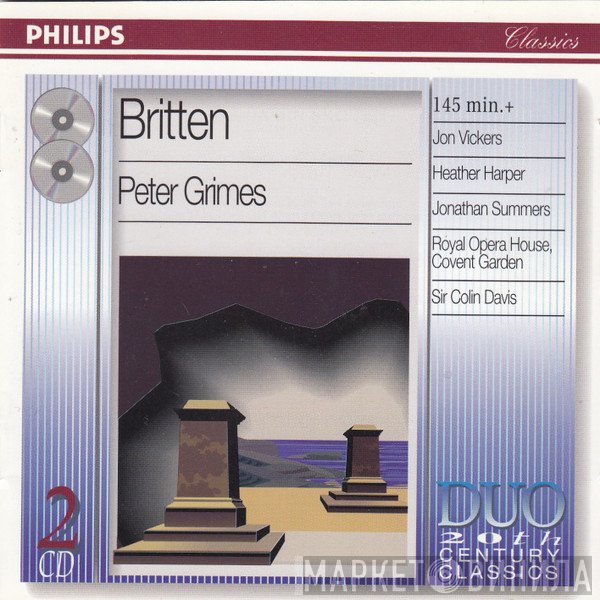 Benjamin Britten, Sir Colin Davis, Orchestra Of The Royal Opera House, Covent Garden, Chorus Of The Royal Opera House, Covent Garden, Jon Vickers - Peter Grimes