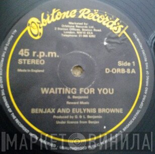 Benjax, Eulynis Browne - Waiting For You / Itching Sensation