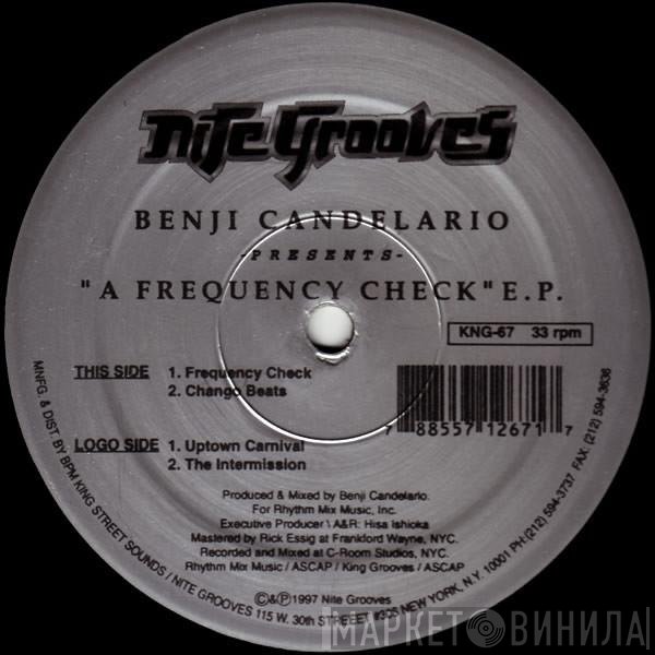 Benji Candelario - A Frequency Check E.P.