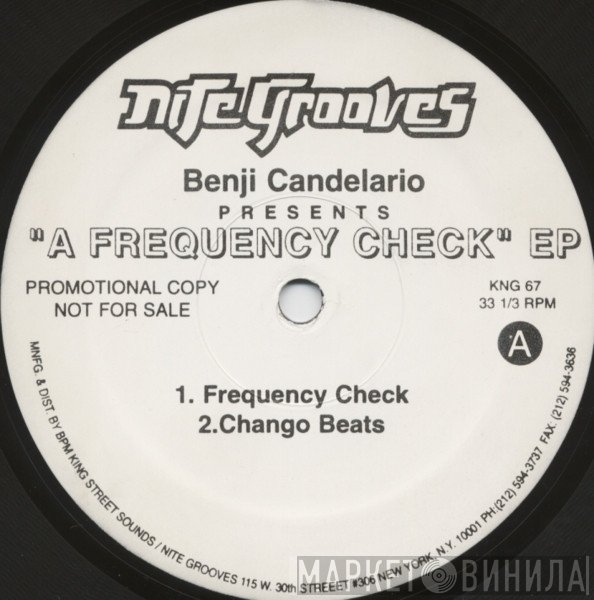 Benji Candelario - A Frequency Check EP
