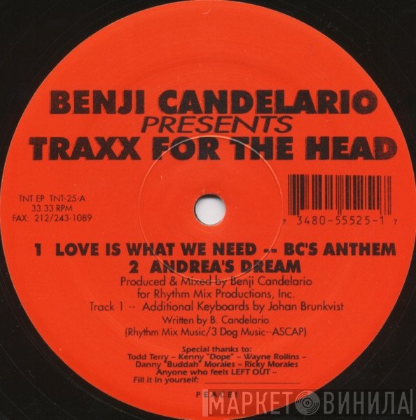 Benji Candelario - Traxx For The Head