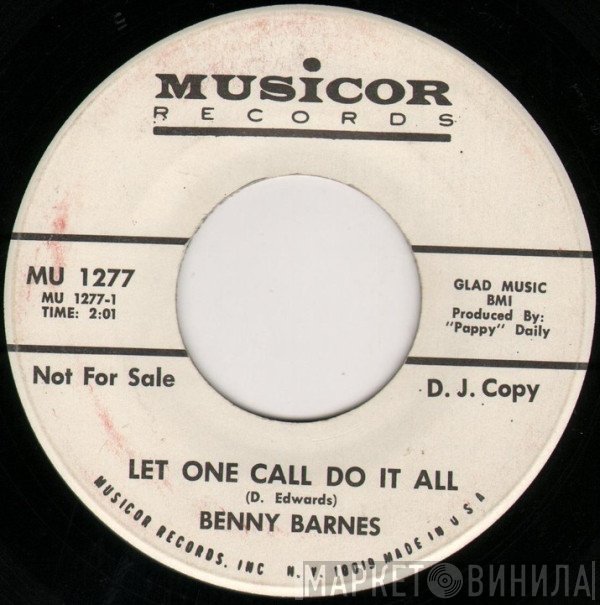 Benny Barnes - Let One Call Do It All / Rosanna Martin