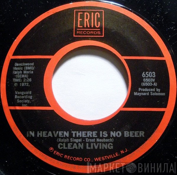 Benny Bell, Clean Living - In Heaven There Is No Beer / Shaving Cream