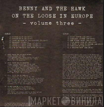 Benny Carter, Coleman Hawkins - Benny And The Hawk On The Loose In Europe Vol. 3
