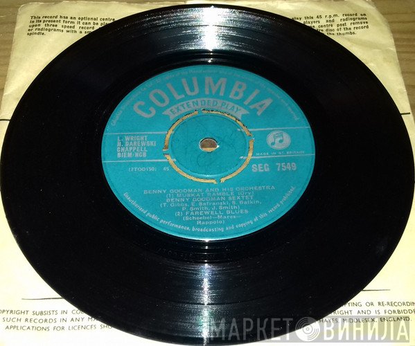 Benny Goodman And His Orchestra, Benny Goodman Sextet  - Muskat Ramble