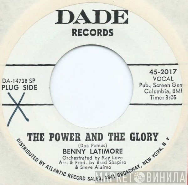 Benny Latimore - The Power And The Glory