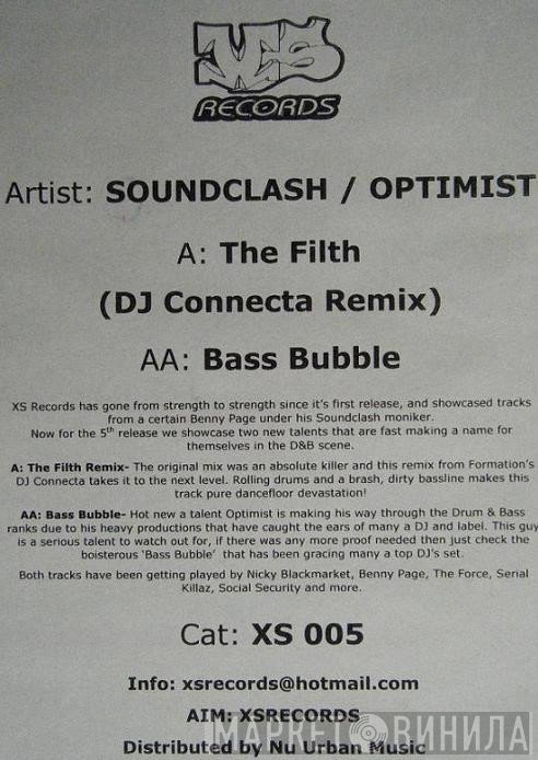 Benny Page, Optimist - The Filth (Connecta Remix) / Bass Bubble