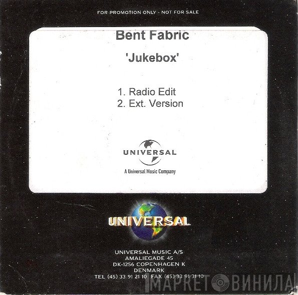 Bent Fabric  - Jukebox