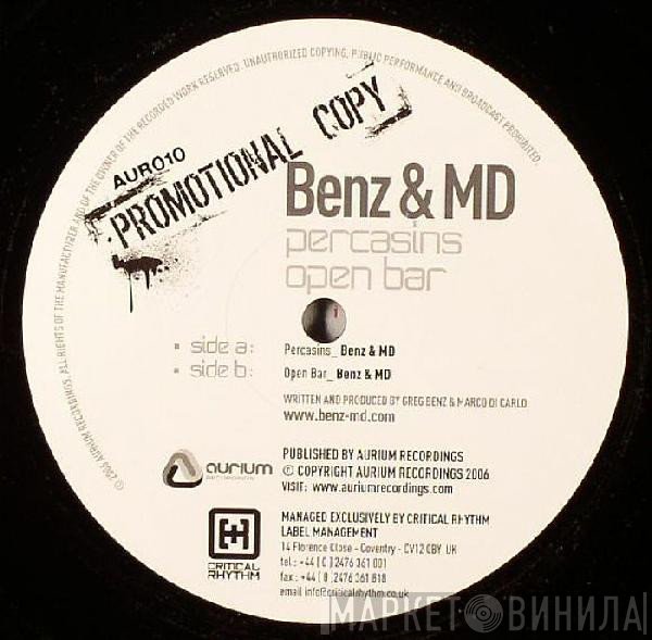 Benz & MD - Percasins / Open Bar