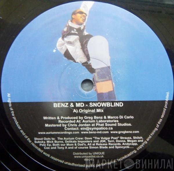 Benz & MD  - Snowblind