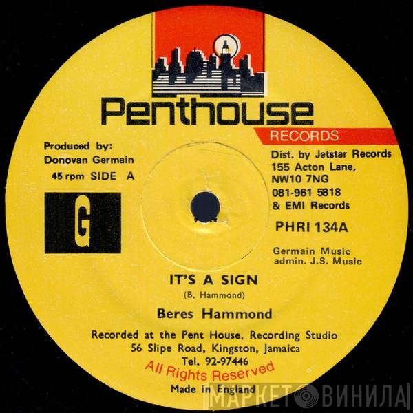 Beres Hammond - It's A Sign