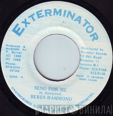 Beres Hammond  - Send For Me