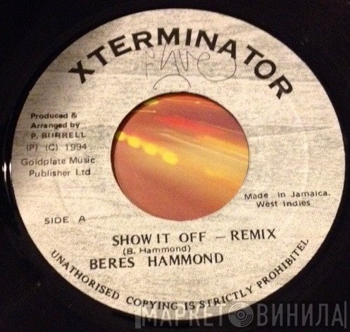 Beres Hammond  - Show It Off - Remix
