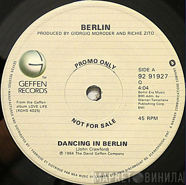 Berlin  - Dancing In Berlin