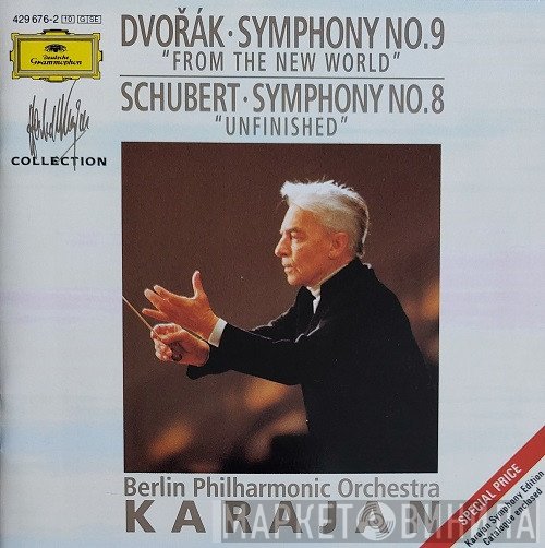 Berliner Philharmoniker, Antonín Dvořák, Herbert von Karajan, Franz Schubert - Dvořák: Symphony No. 9 "From The New World" / Schubert: Symphony No. 8 "Unfinished"