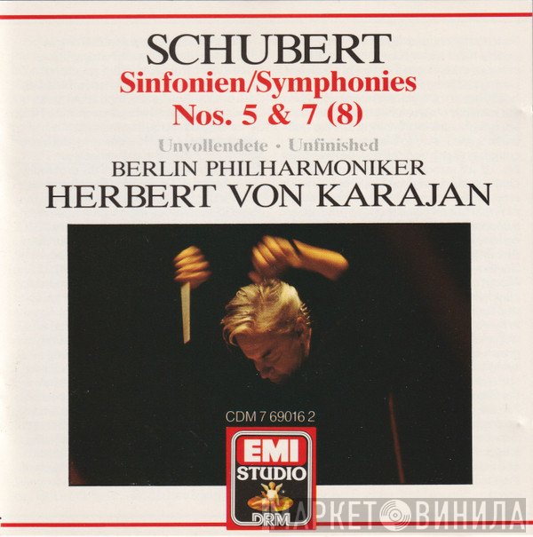 Berliner Philharmoniker, Herbert von Karajan, Franz Schubert - Symphonies Nos.5 &amp; 7 (8)