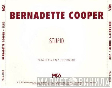 Bernadette Cooper  - Stupid