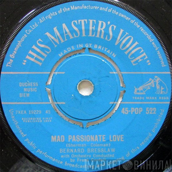 Bernard Bresslaw - Mad Passionate Love