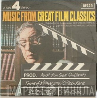 Bernard Herrmann, The London Philharmonic Orchestra - Music From Great Film Classics