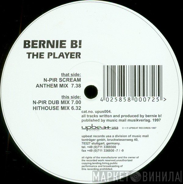 Bernie B! - The Player