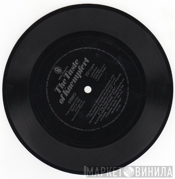 Bert Kaempfert & His Orchestra - The Taste Of Kaempfert