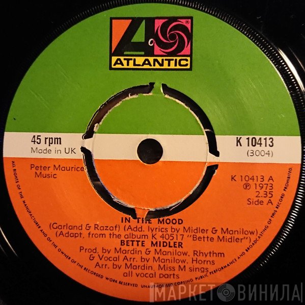 Bette Midler  - In The Mood