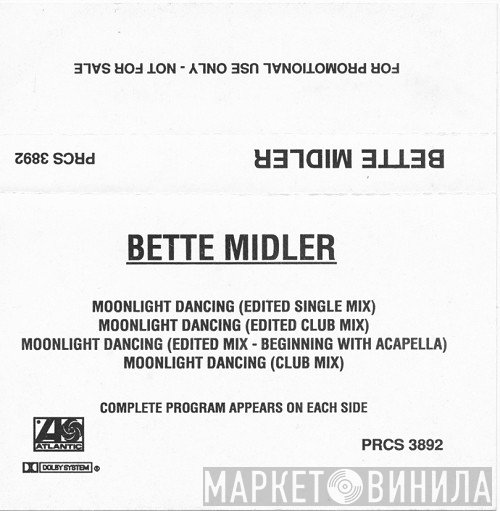 Bette Midler  - Moonlight Dancing