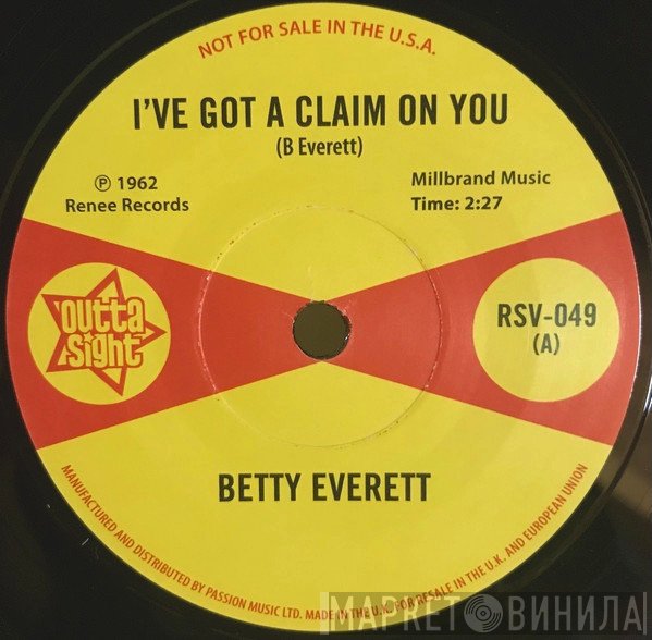 Betty Everett, Juanita Nixon - I've Got A Claim On You / Stop Knockin'