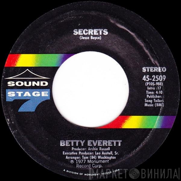 Betty Everett  - Secrets / Prophecy