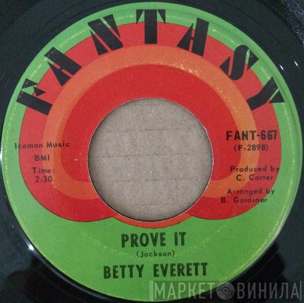 Betty Everett  - Prove It