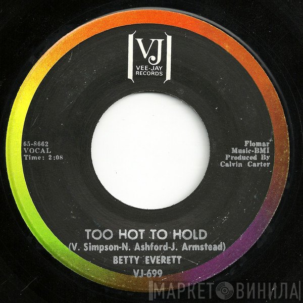 Betty Everett  - Too Hot To Hold