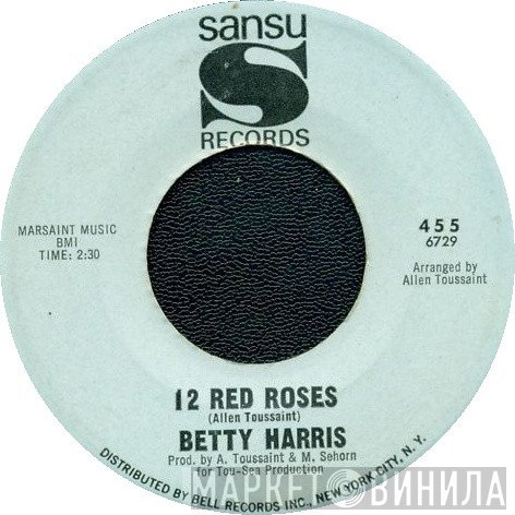 Betty Harris  - 12 Red Roses