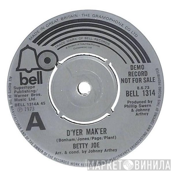 Betty Joe - D'Yer Mak'er