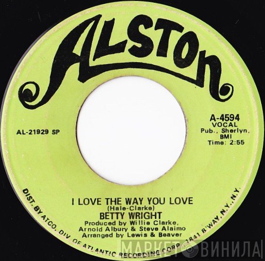 Betty Wright - I Love The Way You Love