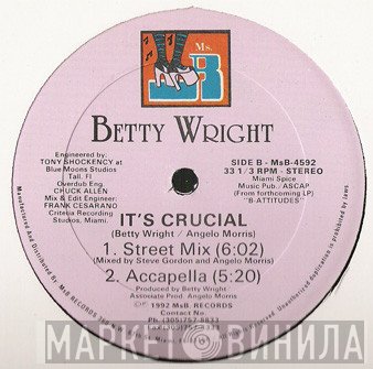 Betty Wright - It's Crucial