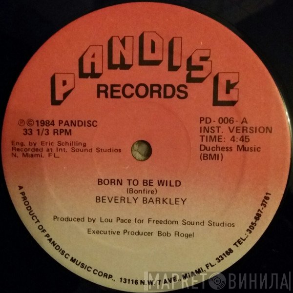 Beverly Barkley - Born To Be Wild