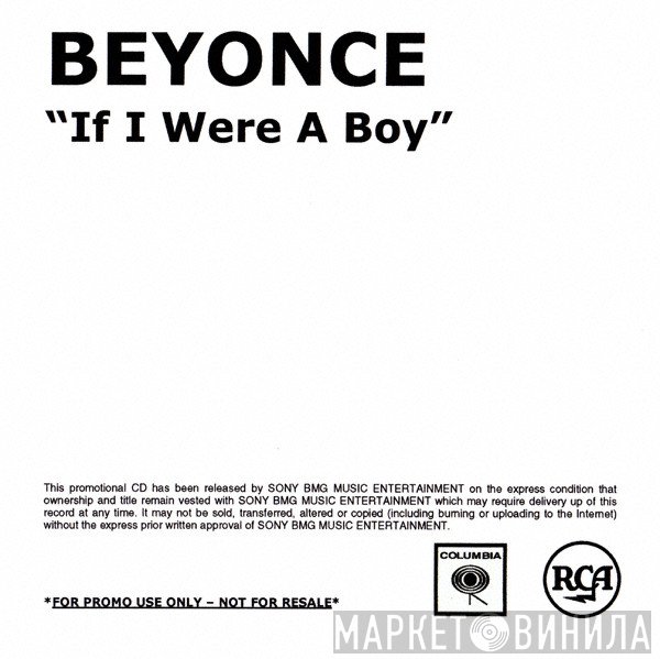 Beyoncé - If I Were A Boy