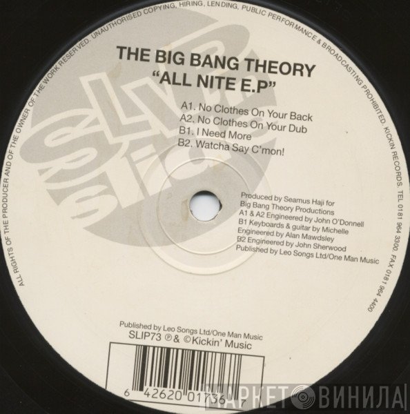 Big Bang Theory - All Nite E.P.