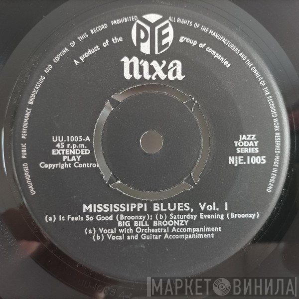 Big Bill Broonzy - Volume 1 - Mississippi Blues