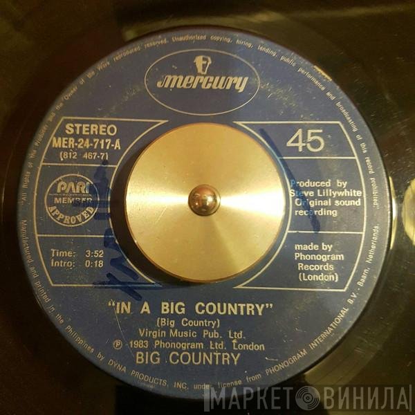 Big Country  - In A Big Country