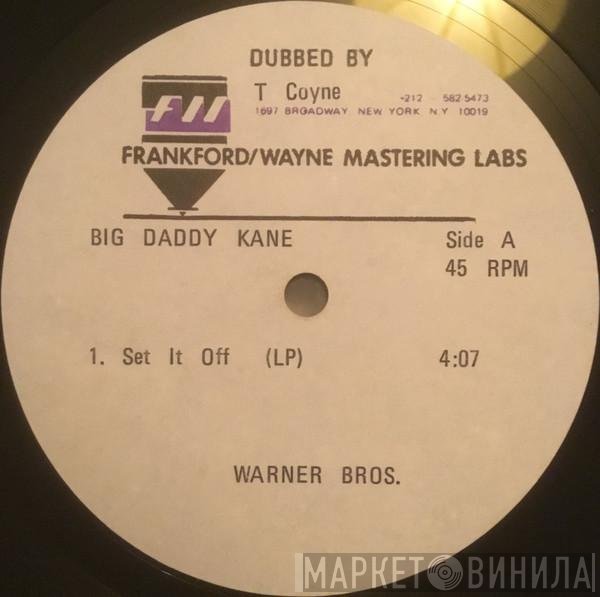 Big Daddy Kane  - Set It Off