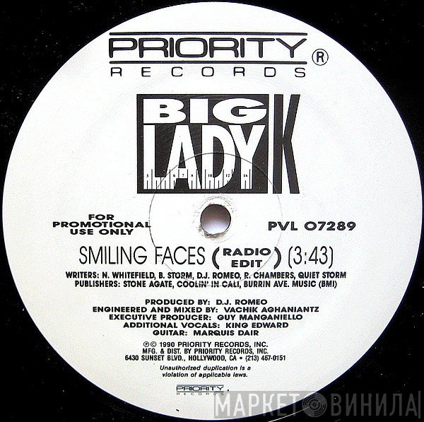 Big Lady K - Smiling Faces