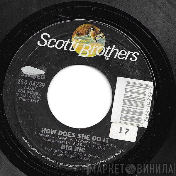 Big Ric  - How Does She Do It