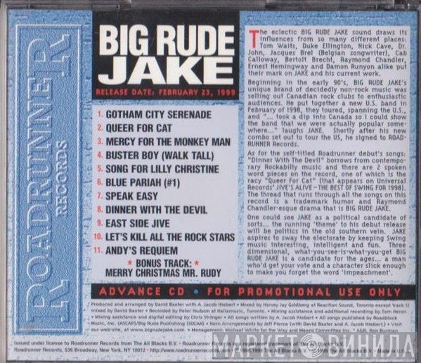 Big Rude Jake  - Big Rude Jake