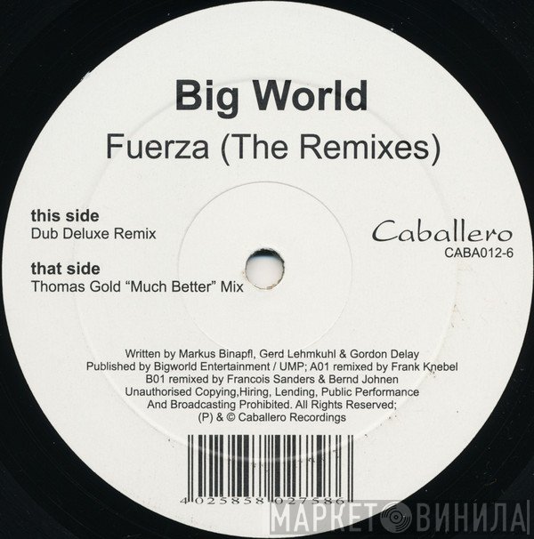 Big World - Fuerza (The Remixes)