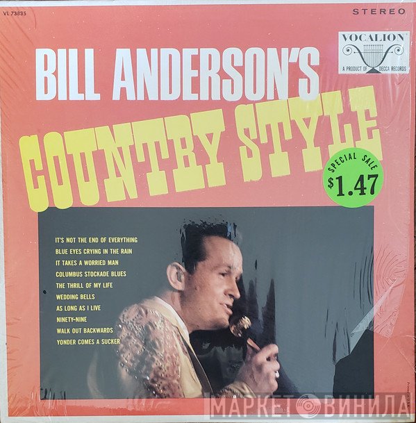 Bill Anderson  - Bill Anderson's Country Style