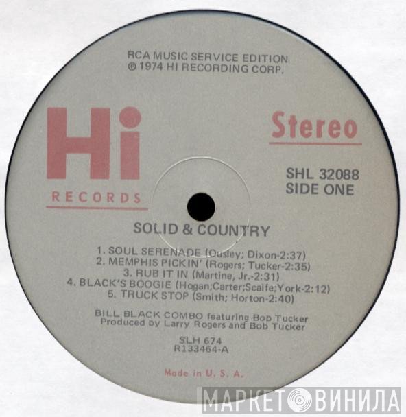 Bill Black's Combo Featuring Bob Tucker   - Solid & Country