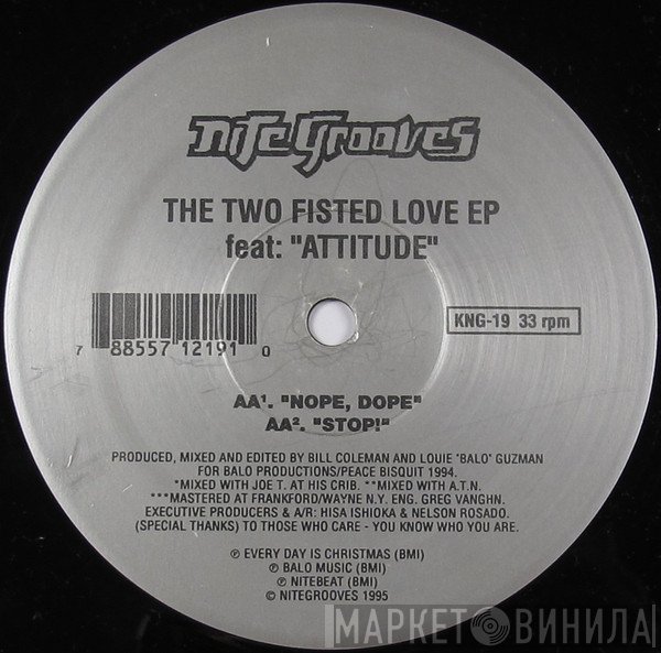 Bill Coleman, Louie "Balo" Guzman - The Two Fisted Love EP