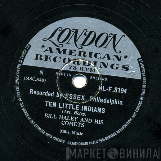 Bill Haley And His Comets  - Ten Little Indians / Rocking Chair On The Moon