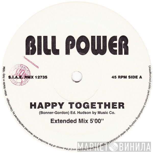 Bill Power - Happy Together